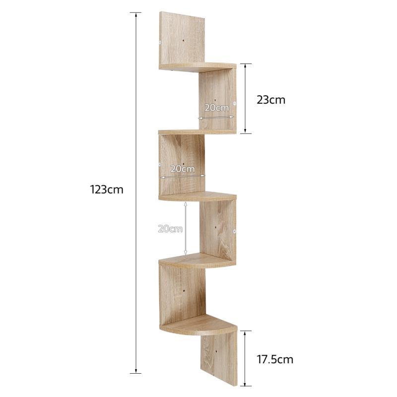 Corner Wall Triangle Shelf