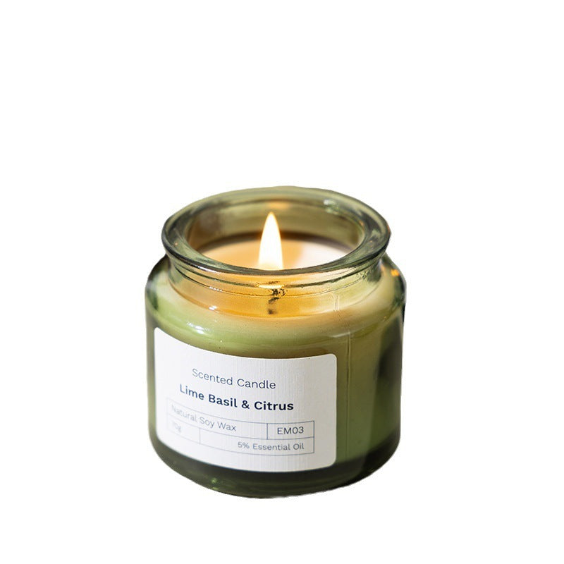 Wood Stoppered Wax Scented Candle