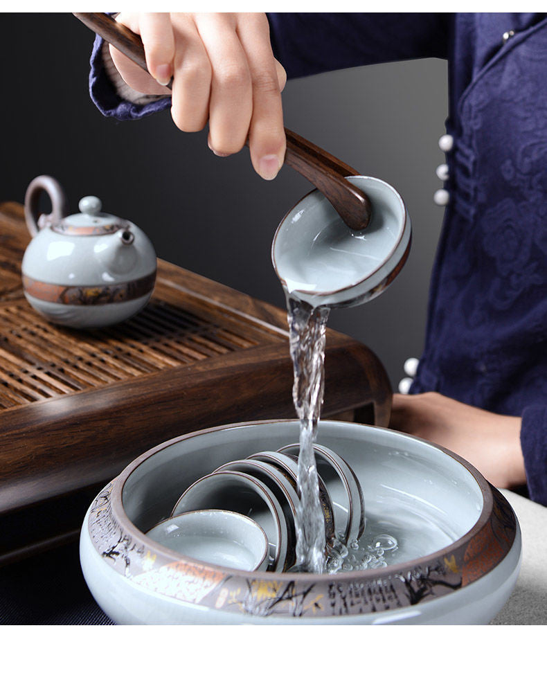 Tea set decorative light